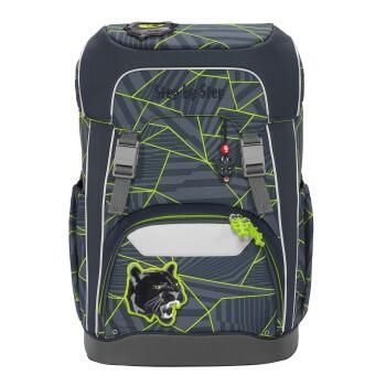 Step by Step - GIANT Schulrucksack-Set Dark Cat Chiko, 5-teilig Schwarz von Step by Step