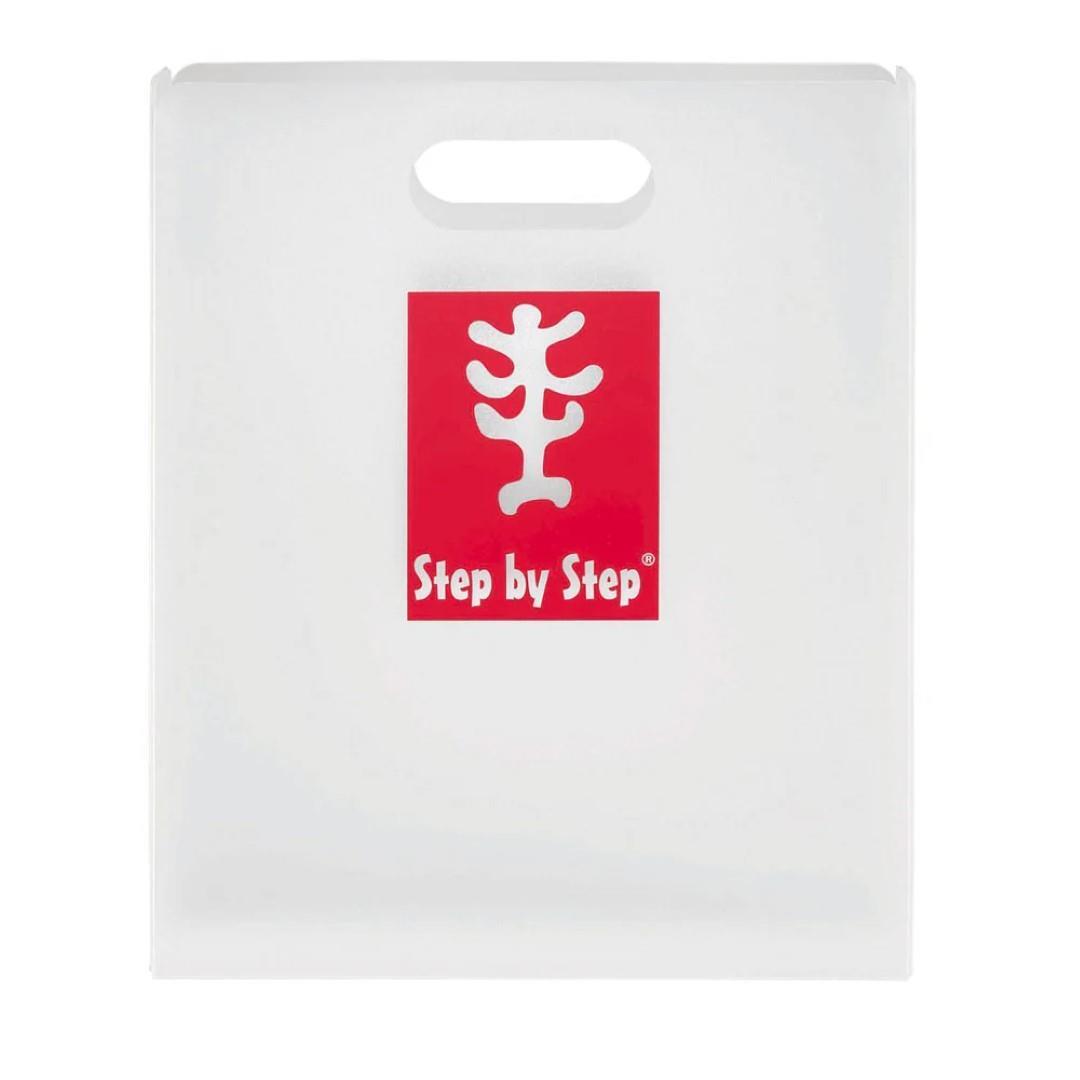 Step by Step - Heftbox mit Tragegriff, Transparent Multicolor von Step by Step