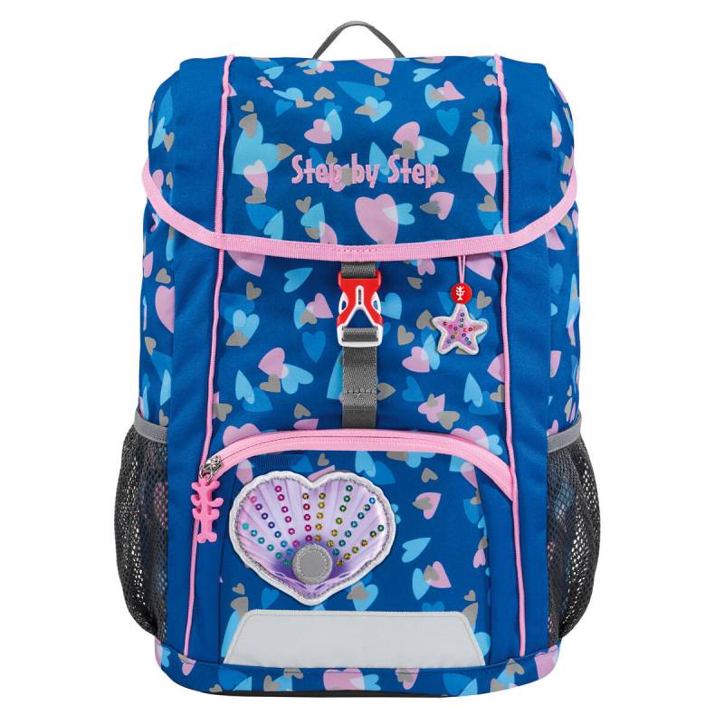 Step by Step - KID REFLECT Rucksack-Set Seashell blau/rot von Step by Step