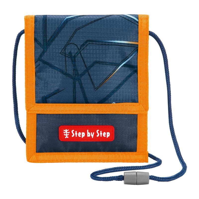 Step by Step - Kinderbrustbeutel Brustbeutel Helicopter Sam Grau von Step by Step