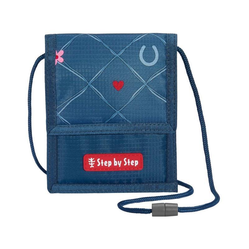 Step by Step - Kinderbrustbeutel Brustbeutel Horse Lima blau/rot von Step by Step