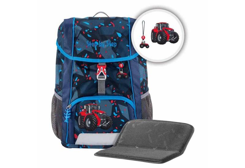 Step by Step Kinderrucksack KID - Rucksack-Set 3tlg. 35 cm (Tractor Freddy) von Step by Step