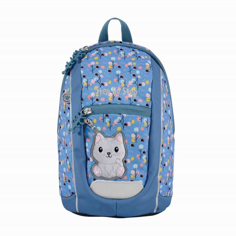 Step by Step - Kinderrucksack Kiga Mini Rucksack Cat Momo Bleu - Gr. - S von Step by Step