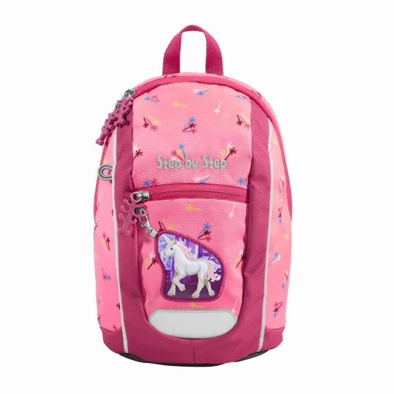 Step by Step - Kinderrucksack Kiga Mini Rucksack Little Unicorn Nuala Rosa - Gr. - S von Step by Step