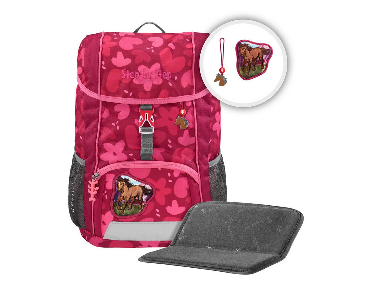 Step by Step Kinderrucksack Step by Step KID Rucksack-Set "Wild Horse Nora", 3-teilig von Step by Step