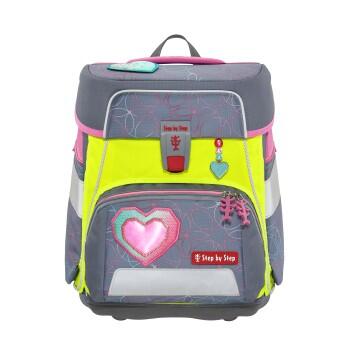 Step by Step - LED Neon Pull-Over für das Schulranzenmodell SPACE, Gelb Multicolor von Step by Step