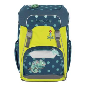 Step by Step - LED Neon Pull-Over für das Schulrucksackmodell GIANT, Gelb Gelb von Step by Step