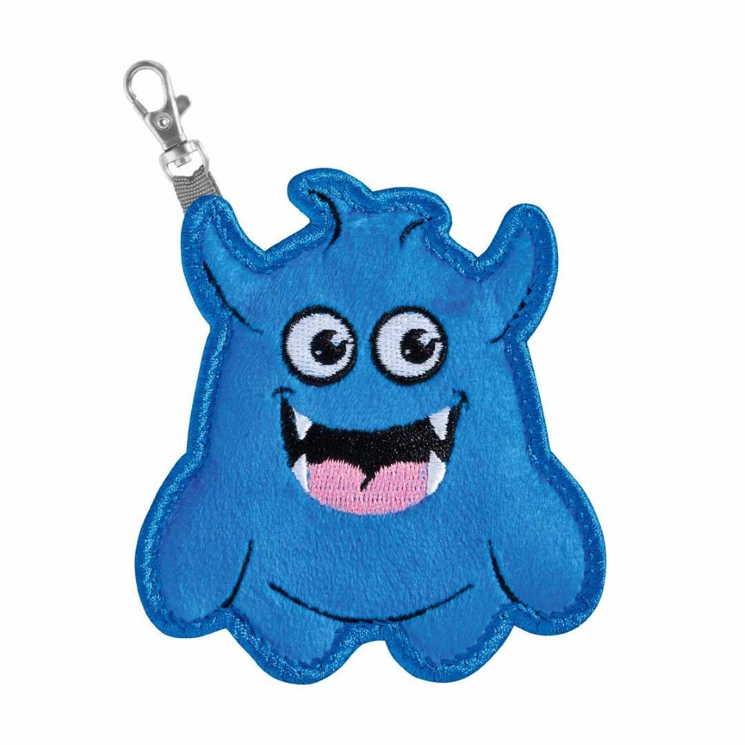 Step by Step - Motiv-Buttons Kiga Mags Monster Fluffy Blau von Step by Step