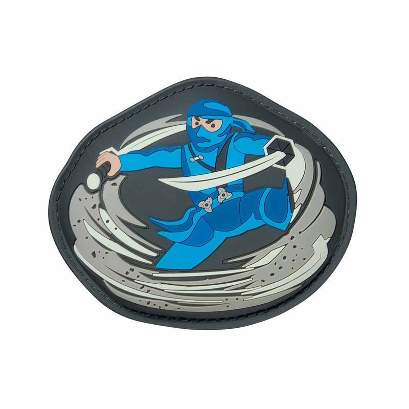 Step by Step - Motiv-Buttons Magic Mags Flash Ninja Quinn blau/gelb von Step by Step