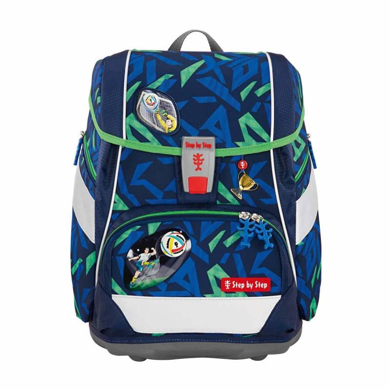 Step by Step - Ranzenset Mehrteilig 2In1 Plus Schulranzen-Set, 6-Tei Soccer Ben Multicolor von Step by Step