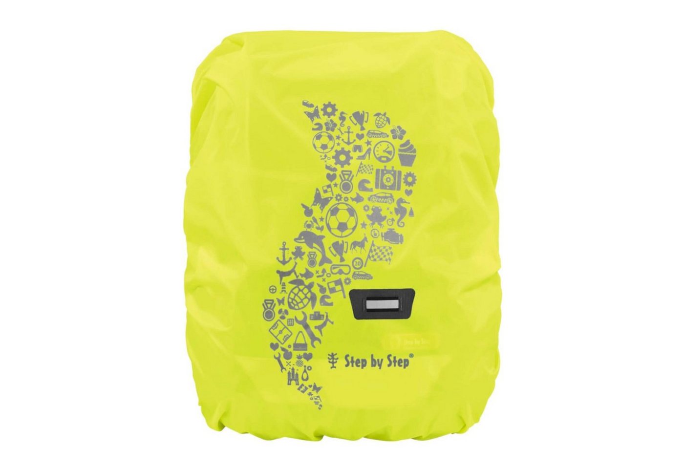 Step by Step Rucksack-Regenschutz Step by Step Regen-/ Sicherheitshülle Medium Gelb von Step by Step