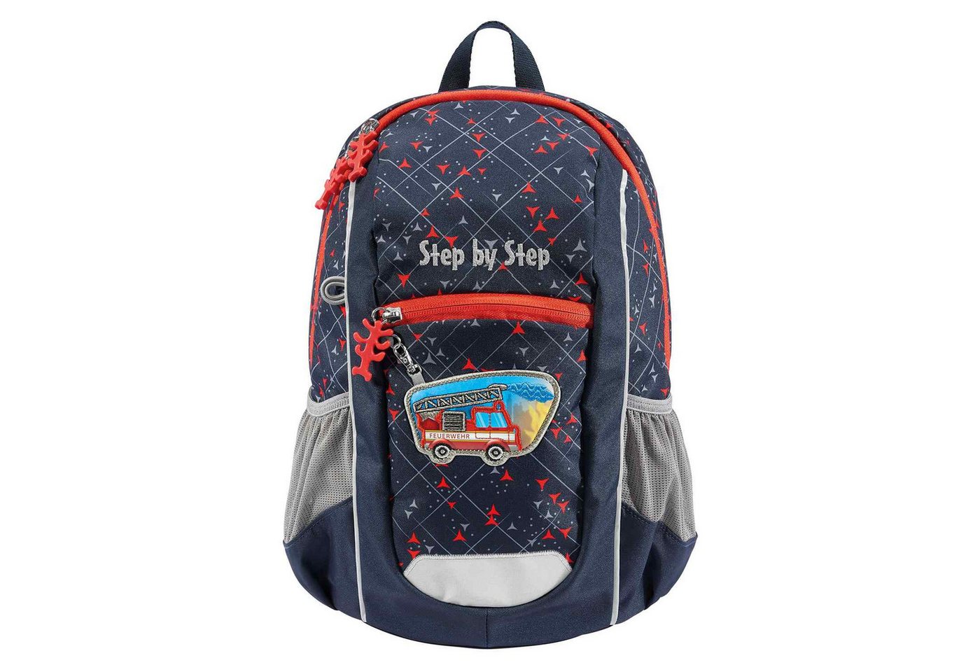 Step by Step Rucksack Step by Step Junior KIGA MAXI Rucksack "Fire Truck Finn" von Step by Step