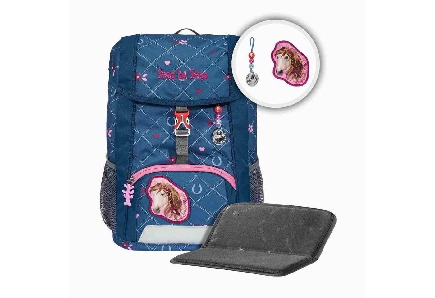 Step by Step Rucksack Step by Step KID Rucksack-Set "Horse Lima", 3-teilig von Step by Step