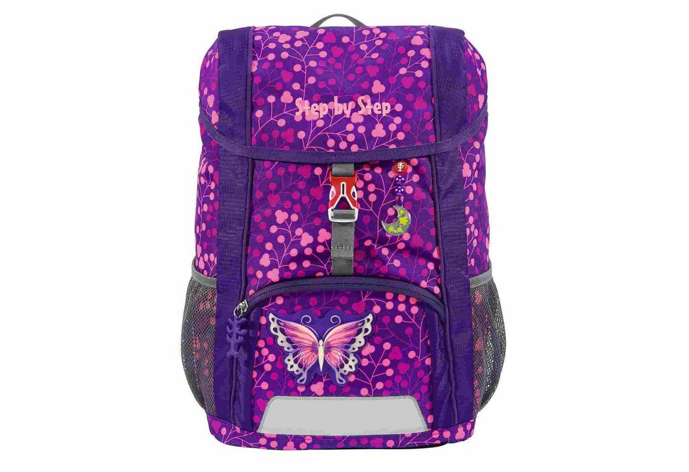 Step by Step Rucksack Step by Step KID SHINE Rucksack-Set "Butterfly Night Ina", 3-teilig von Step by Step
