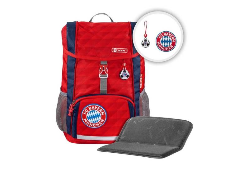 Step by Step Kinderrucksack Step By Step KID FC Bayern Rucksack Set Mia san Mia von Step by Step
