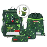 Step by Step SPACE Schulranzen-Set 5tlg Dino Night Tyro von Step by Step