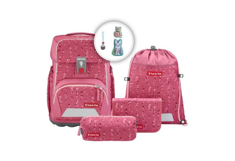 Step by Step Schulranzen BASIS, 4-teilig (4-teilig, 4-tlg) von Step by Step