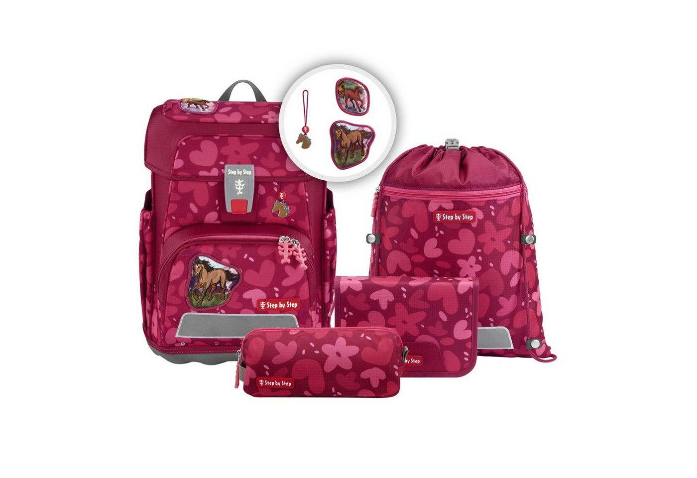 Step by Step Schulranzen CLOUD, 5-teilig (5-tlg) von Step by Step
