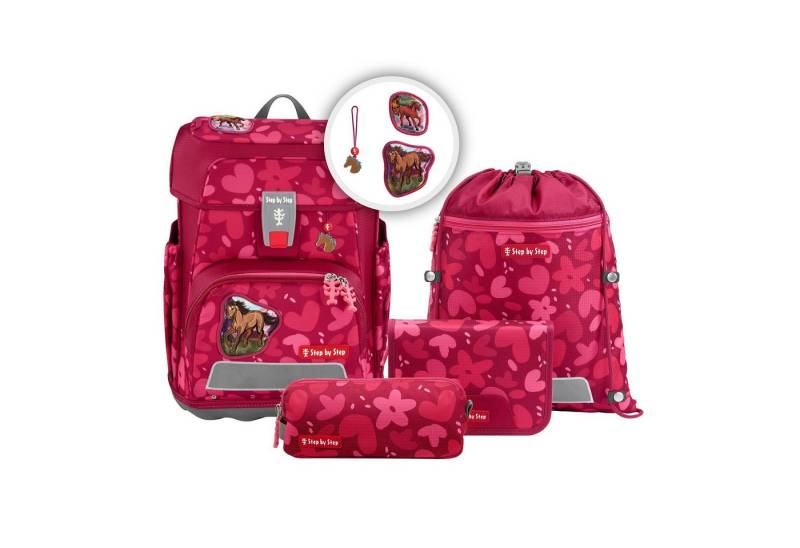 Step by Step Schulranzen Cloud (5-tlg), Polyester von Step by Step