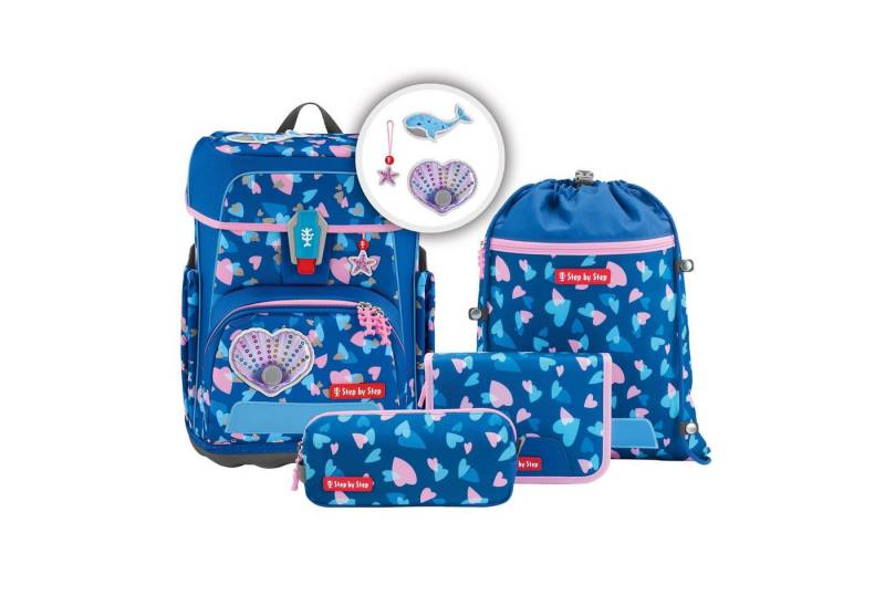 Step by Step Schulranzen Cloud Reflect (5-tlg), Polyester von Step by Step