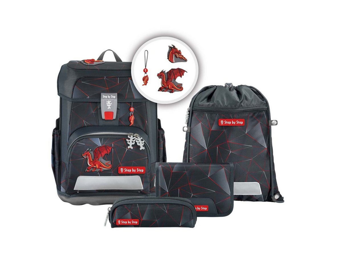 Step by Step Schulranzen Dragon Drako (5-tlg) von Step by Step