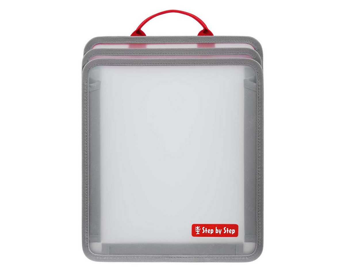 Step by Step Schulranzen Faltbare Heftbox Transparent Organizer (1 Stück), Büchertasche, Heftschutz von Step by Step
