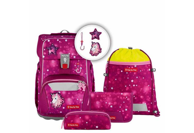 Step by Step Schulranzen Giant - Schulranzen Set 5tlg. (Sweet Unicorn Nuala) von Step by Step