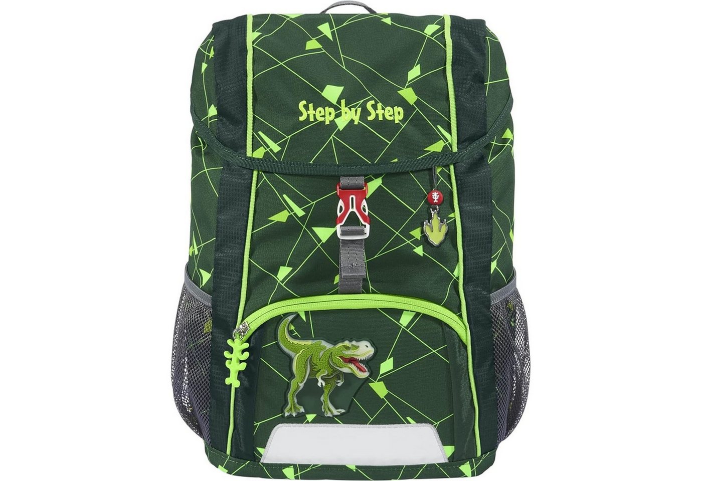 Step by Step Schulranzen KID SHINE Rucksack-Set Dino Night Tyro 3-teilig von Step by Step