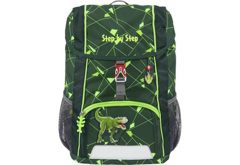 Step by Step Schulranzen KID SHINE Rucksack-Set Dino Night Tyro 3-teilig von Step by Step