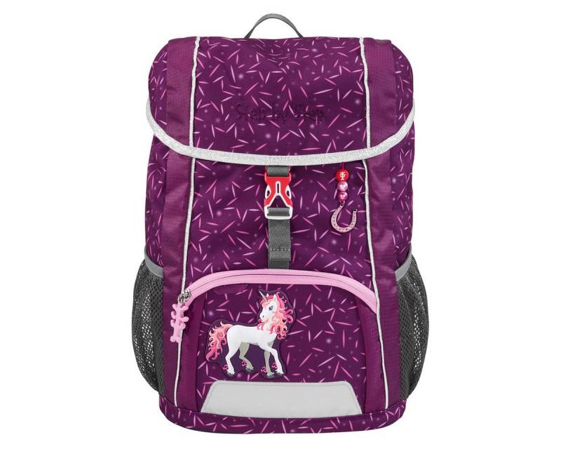 Step by Step Schulranzen Kinderrucksack, KID Pretty Unicorn Nuala 3-teilig, 13 l (3-teilig), Vorschule, Freizeitrucksack, ergonomisch von Step by Step