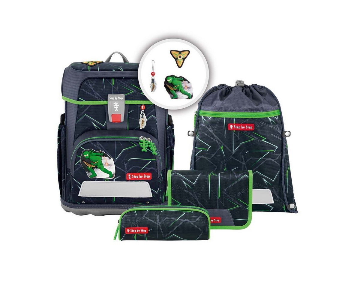 Step by Step Schulranzen Ninja Kimo (5-tlg) von Step by Step