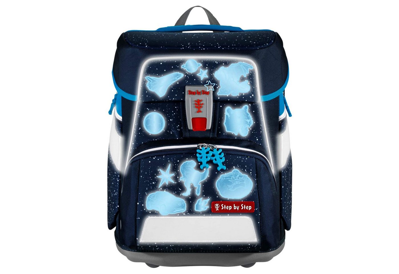Step by Step Schulranzen Reflektierendes Sticker-Set (blau) von Step by Step