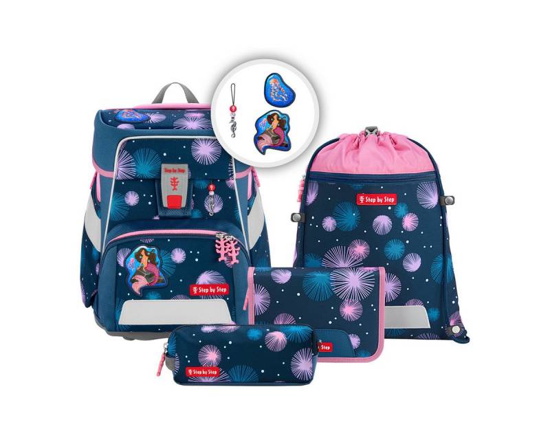 Step by Step Schulranzen SPACE Schulranzen-Set "Mermaid Delia", 5-teilig von Step by Step