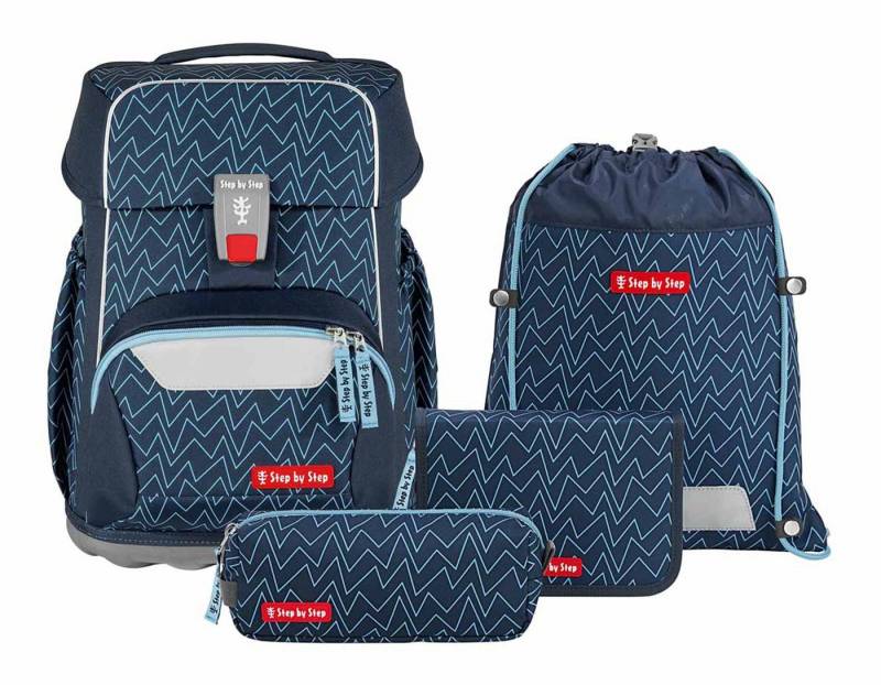 Step by Step Schulranzen Schulranzen-Set 4-teilig (Set, 4-tlg) von Step by Step