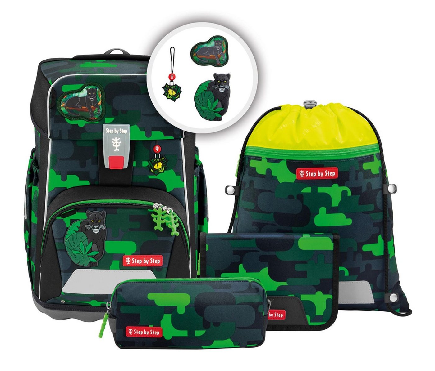 Step by Step Schulranzen Schulranzen-Set 5-teilig (Set, 5-tlg) von Step by Step