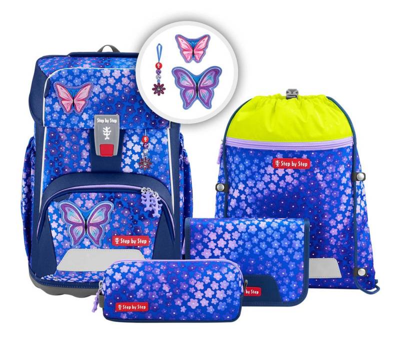 Step by Step Schulranzen Schulranzen-Set 5-teilig (Set, 5-tlg) von Step by Step