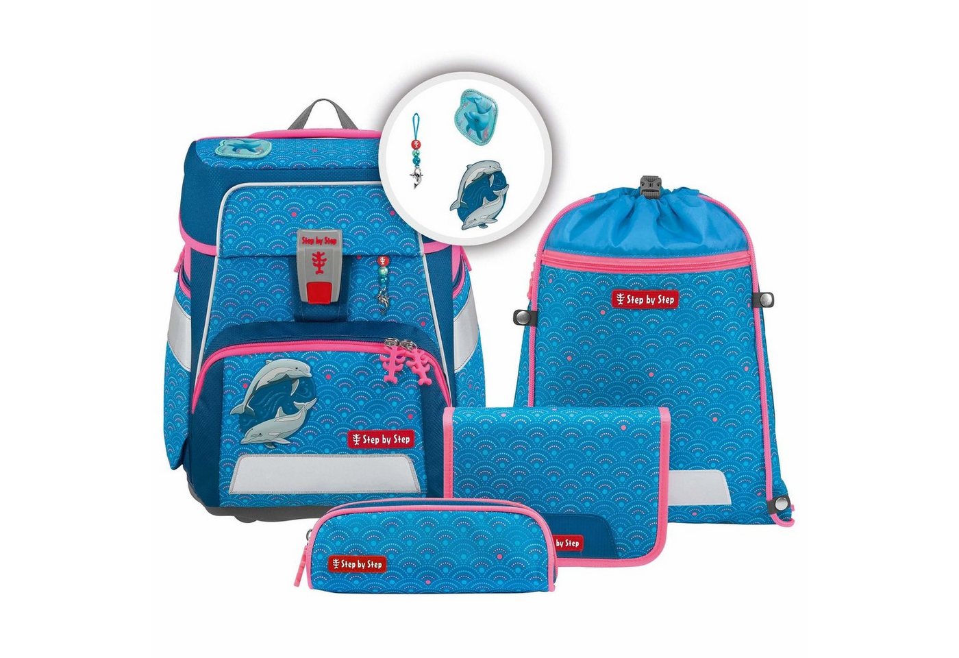 Step by Step Schulranzen Space (5-tlg), PET von Step by Step