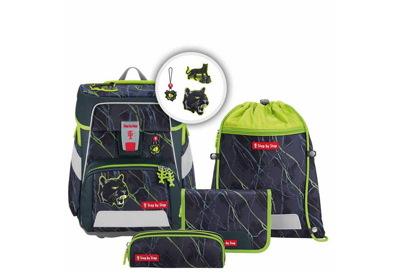 Step by Step Schulranzen Space - Schulranzen Set 5tlg. (Danger Cat Chiko) von Step by Step