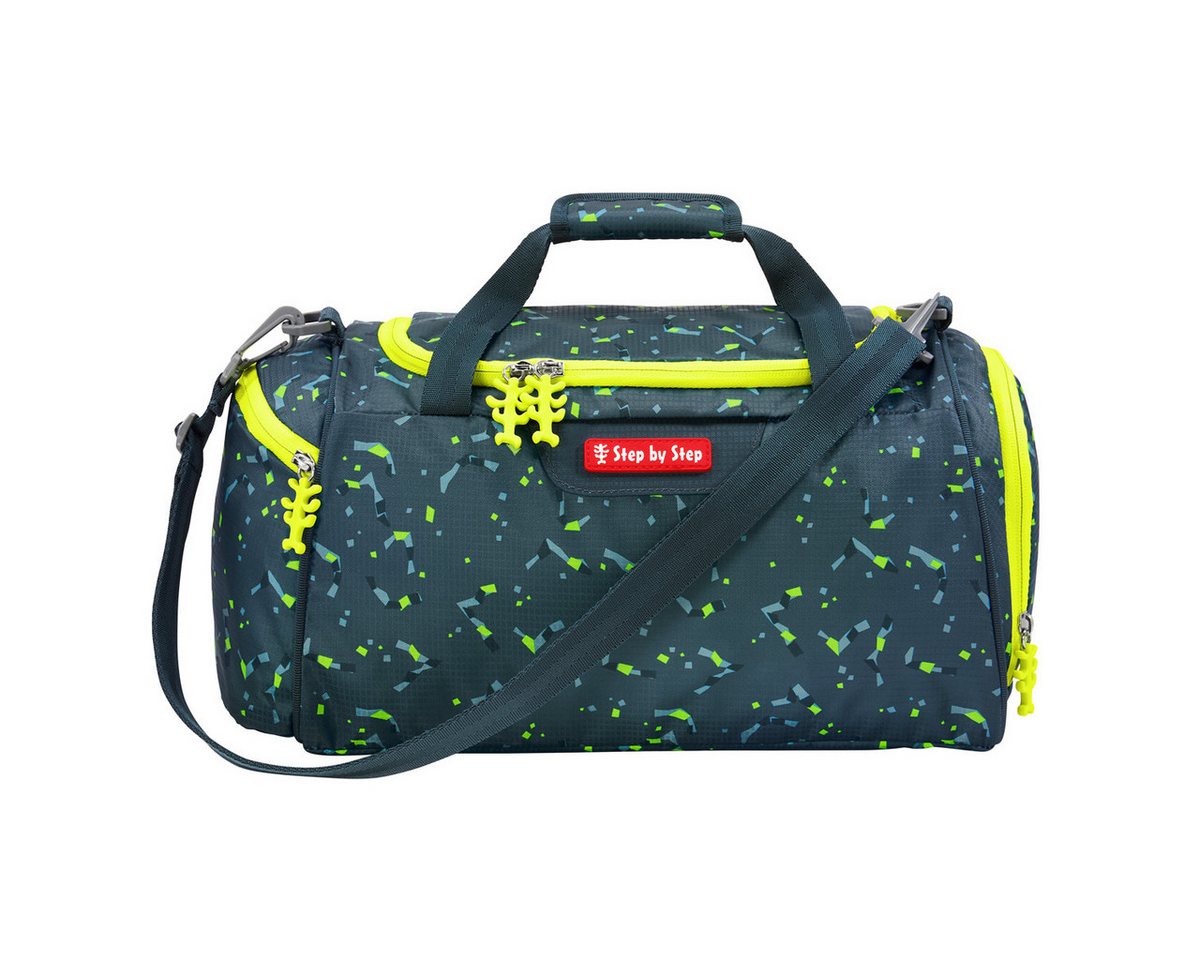 Step by Step Schulranzen Sporttasche Bagger Rocco (1 Stück), Sportbeutel, Turnbeutel, Nassfach, 13 Liter von Step by Step
