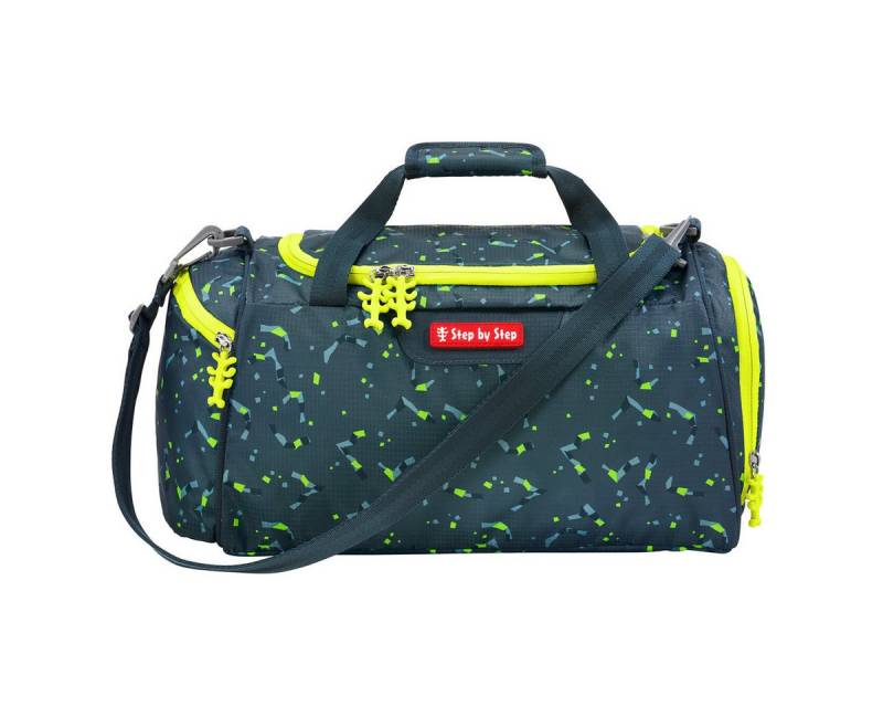 Step by Step Schulranzen Sporttasche Bagger Rocco (1 Stück), Sportbeutel, Turnbeutel, Nassfach, 13 Liter von Step by Step