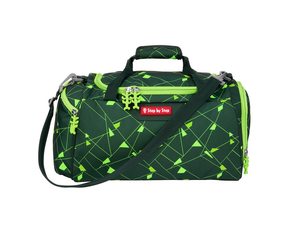 Step by Step Schulranzen Sporttasche Dino Night Tyro (1 Stück), Sportbeutel, Turnbeutel, Nassfach, 13 Liter von Step by Step