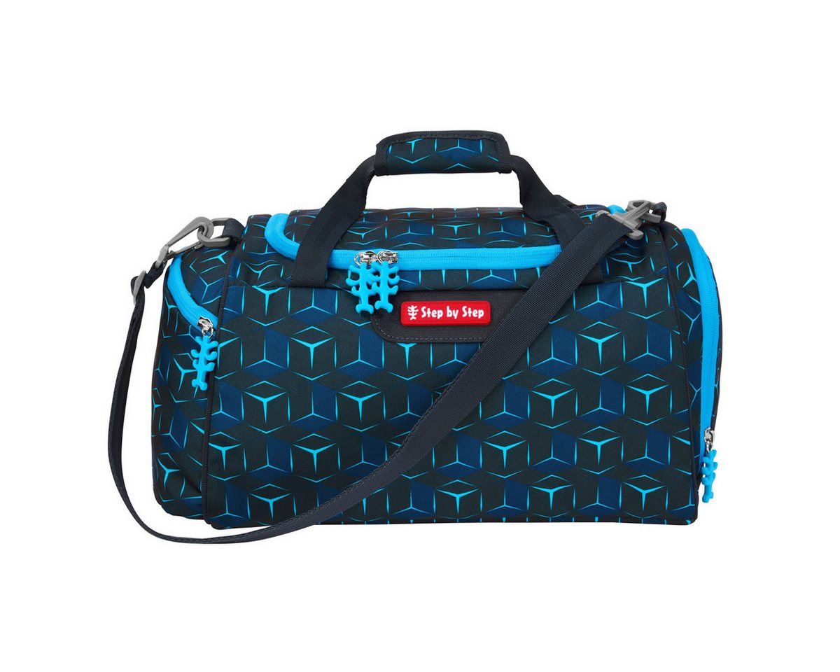 Step by Step Schulranzen Sporttasche Shark Dexter (1 Stück), Sportbeutel, Turnbeutel, Nassfach, 13 Liter von Step by Step