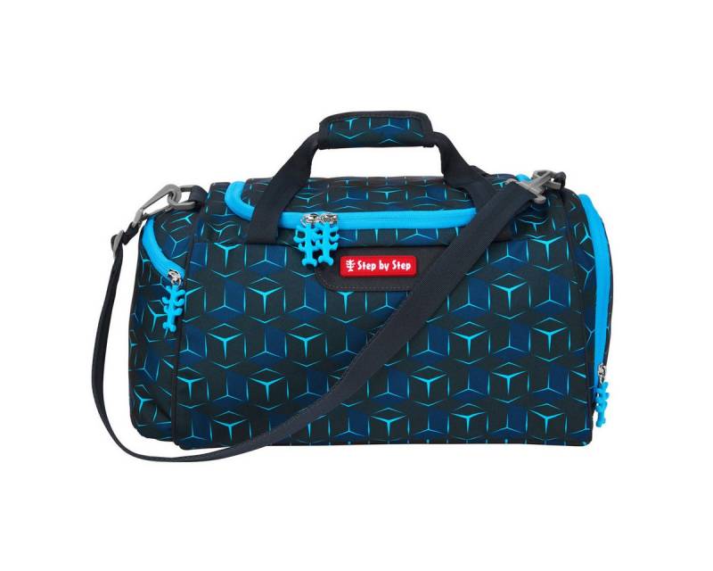 Step by Step Schulranzen Sporttasche Shark Dexter (1 Stück), Sportbeutel, Turnbeutel, Nassfach, 13 Liter von Step by Step