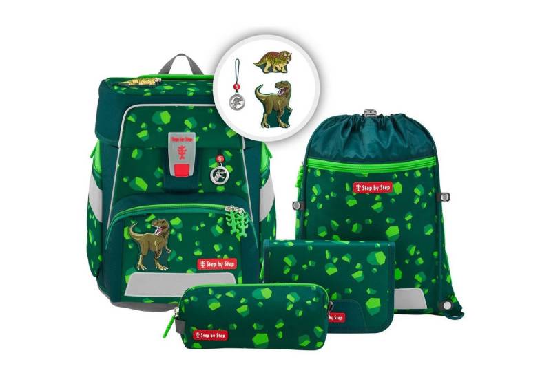 Step by Step Schulranzen Step by Step 138042 SPACE Schulranzen-Set "Dino Targo", 5-teilig von Step by Step