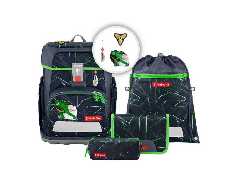 Step by Step Schulranzen Step by Step CLOUD Schulranzen-Set "Ninja Kimo", 5-teilig von Step by Step