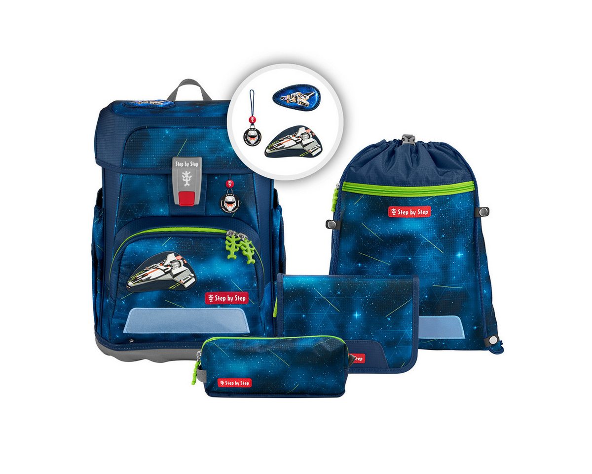 Step by Step Schulranzen Step by Step CLOUD Schulranzen-Set "Starship Galactus", 5-teilig von Step by Step