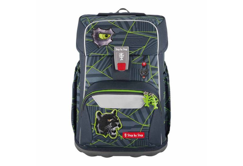 Step by Step Schulranzen Step by Step GIANT Schulranzen-Set Dark Cat Chiko 5-tlg. von Step by Step