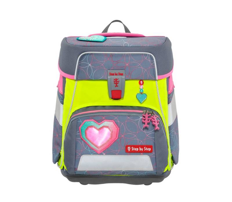 Step by Step Schulranzen Step by Step LED Neon Pull-Over für das Schulranzenmodell SPACE, Gelb von Step by Step