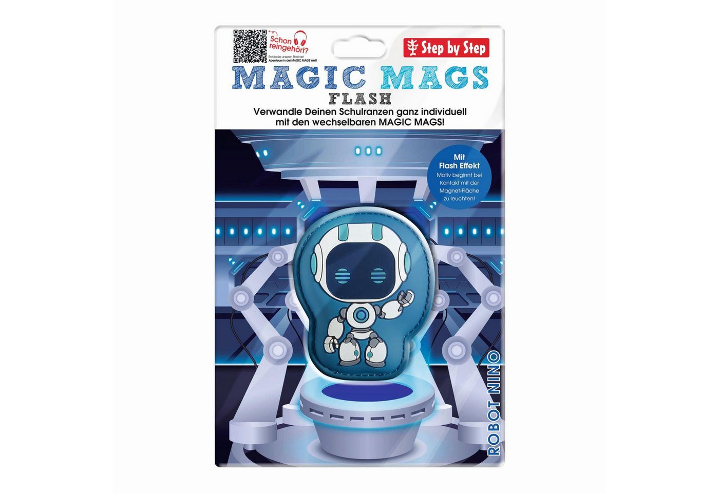 Step by Step Schulranzen Step by Step MAGIC MAGS FLASH Robot Nino Step by Step Schulranzen Step by Step MAGIC MAGS FLASH Robot Nino von Step by Step