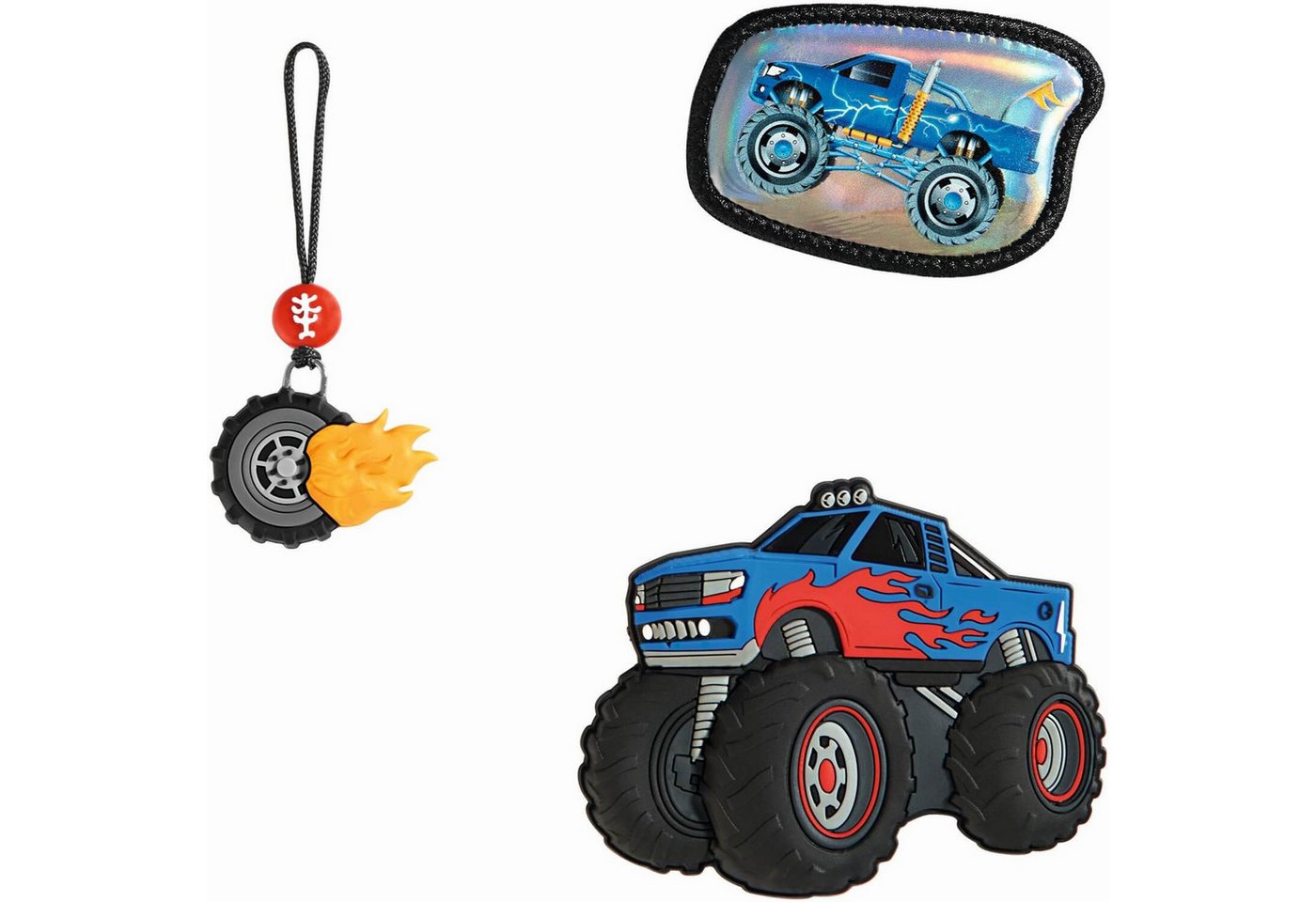 Step by Step Schulranzen Step by Step MAGIC MAGS Monster Truck Rocky von Step by Step